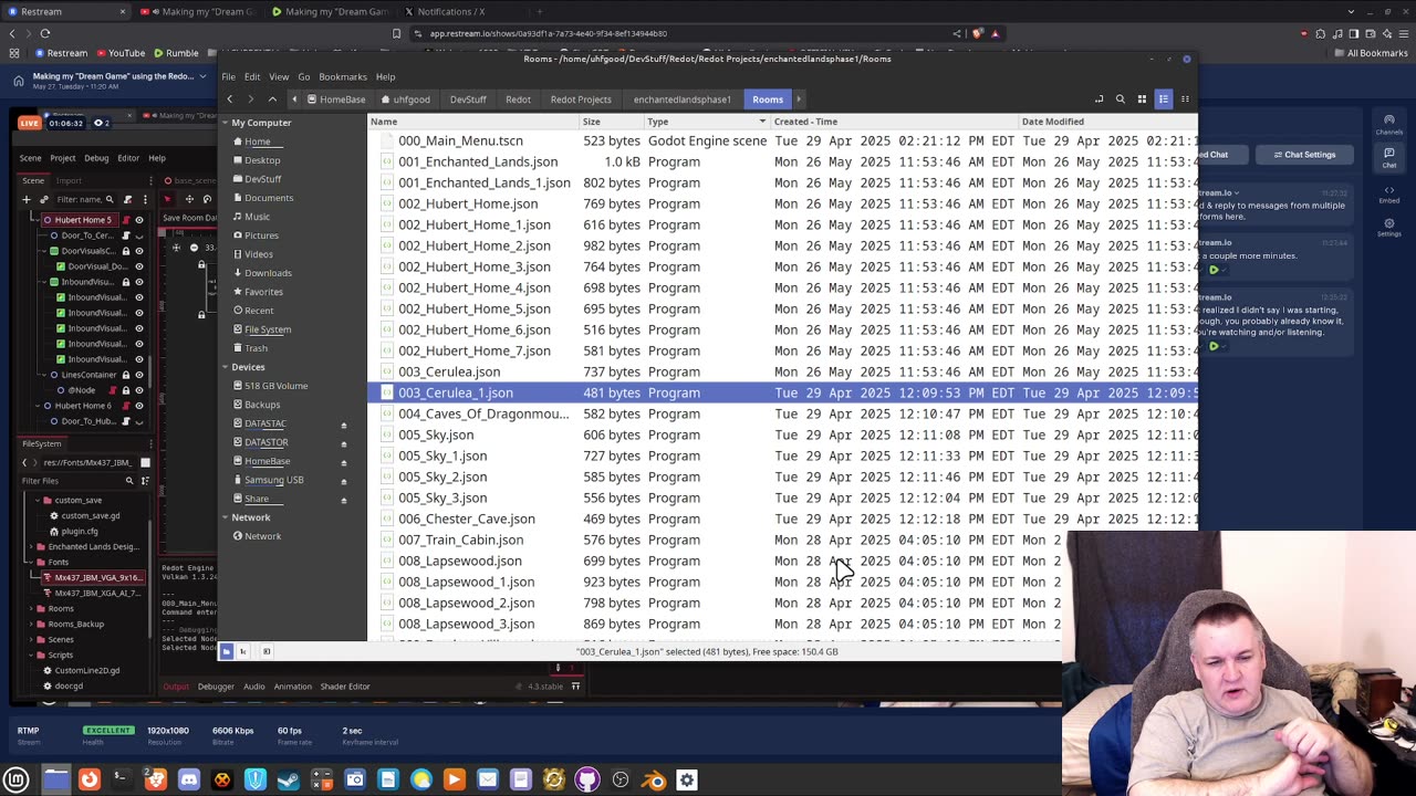 Making my "Dream Game" using the Redot engine #115