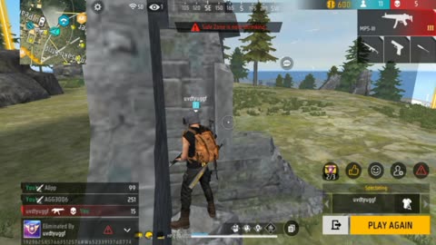 Epic Glitch! Car Stuck on Rooftop in Free Fire 😂 | Insane Moment