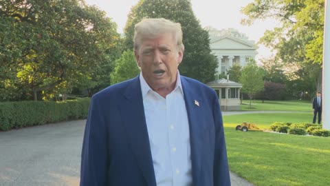 President Donald J. Trump's full remarks to reporters.