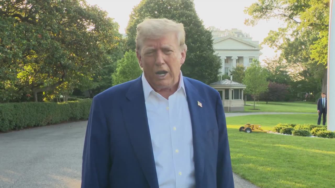 President Donald J. Trump's full remarks to reporters.