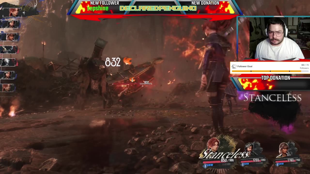 Jumping in on Clair Obscur expedition 33 pt.6 Going through the Forgotten Battlefield!!!