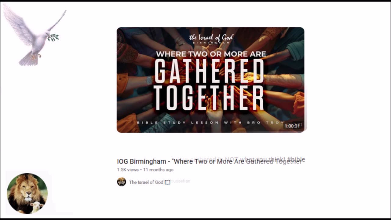 Two Or More Have Gathered – Supernatural KJV Bible Change