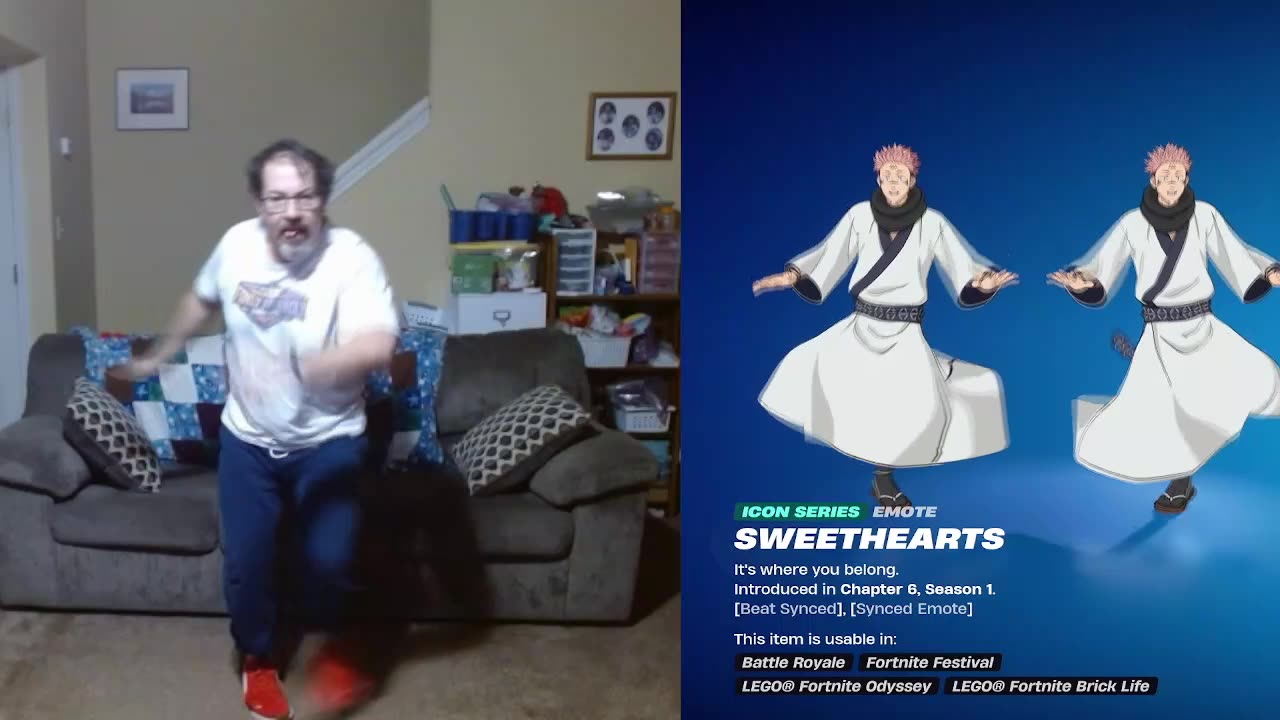 FFG Dance Fortnite Emotes Sweethearts
