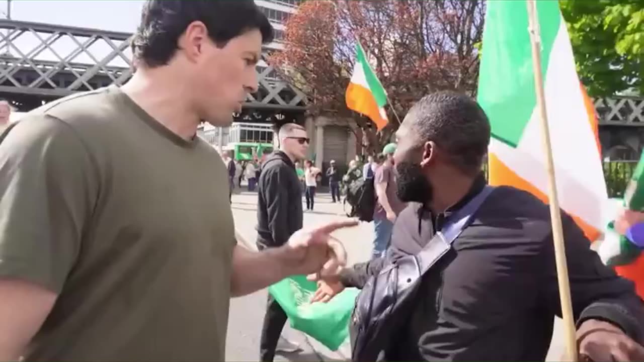 African happy to replace the Irish
