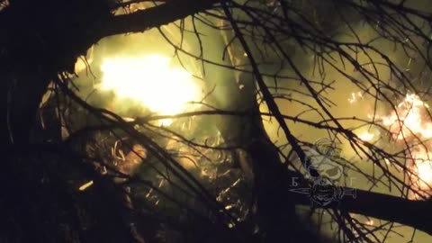 Russian Soldier Burning Out and Fading Away