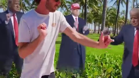 Asking Spring Breakers: "TRUMP 2028?"