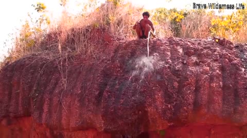 🏔 Dig a Mountain to Build the Most Beautiful Natural Waterfall Swimming Pool 🏊‍♂️