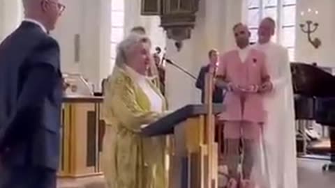Priests have gay marriage in Sweden