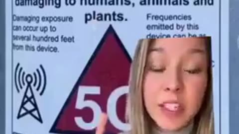 5G is deadly label says so