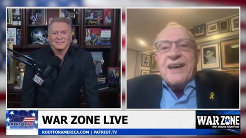 Alan Dershowitz joins Wayne Allyn Root on WAR Zone 10/15/25