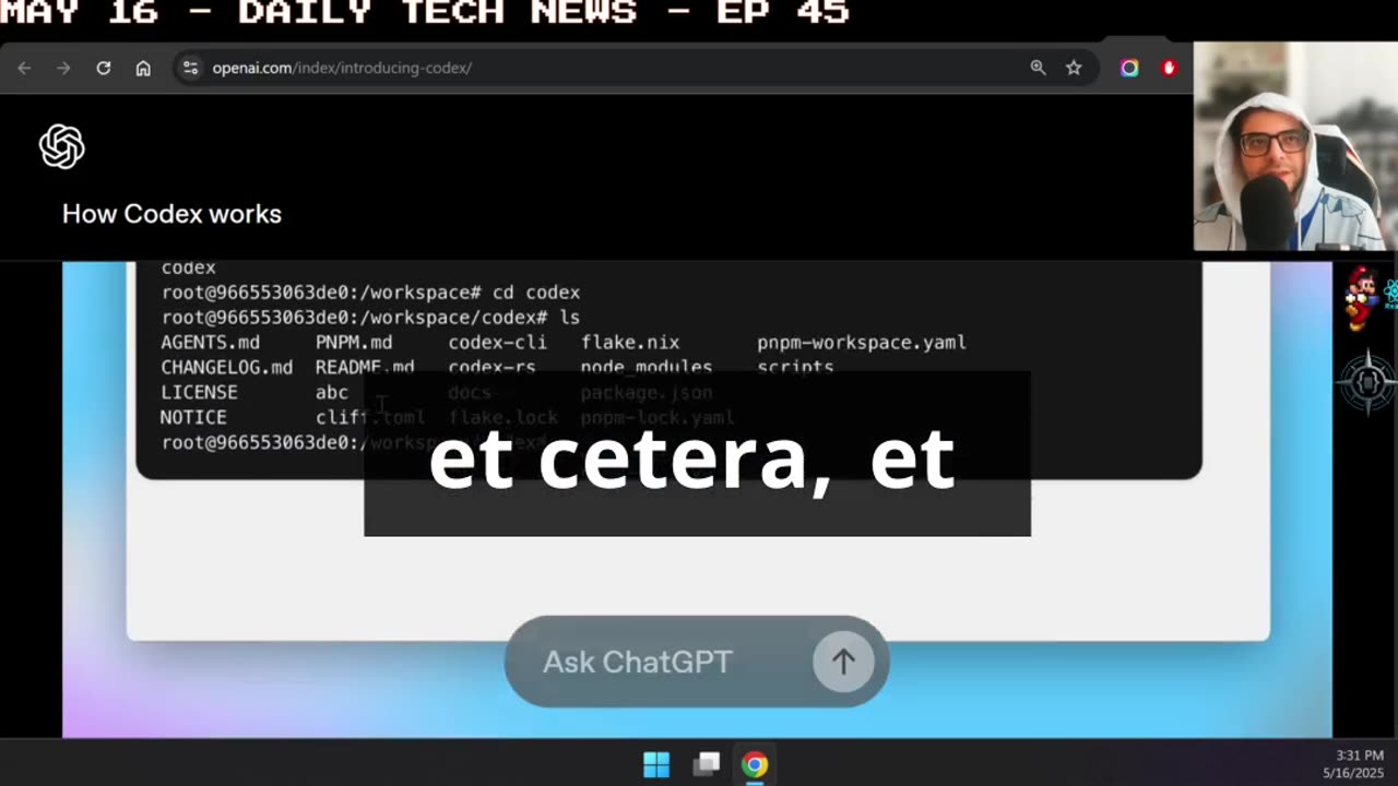 openai codex - delivering more stuff you never wanted