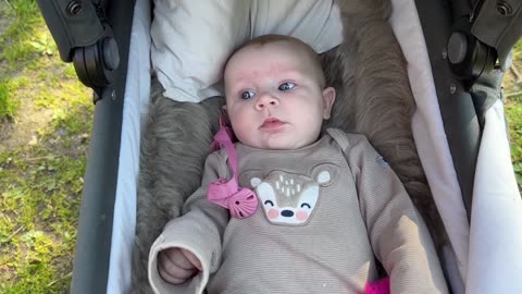 Look at These Crazy Baby Smiles – So Happy Today! | Baby Kayla Day 139