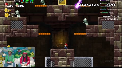 🔴🍄KAI X SPEED🍄SUPER MARIO BROS MARATHON🍄NOT ENDING UNTIL WE BEAT IT🍄