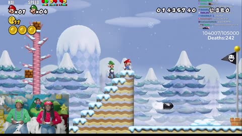 🔴🍄KAI X SPEED🍄SUPER MARIO BROS MARATHON🍄NOT ENDING UNTIL WE BEAT IT🍄