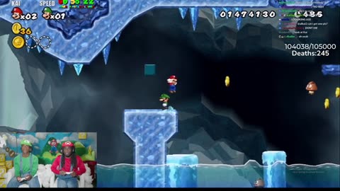 🔴🍄KAI X SPEED🍄SUPER MARIO BROS MARATHON🍄NOT ENDING UNTIL WE BEAT IT🍄