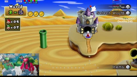 🔴🍄KAI X SPEED🍄SUPER MARIO BROS MARATHON🍄NOT ENDING UNTIL WE BEAT IT🍄