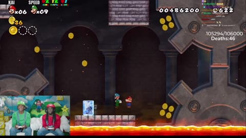🔴🍄KAI X SPEED🍄SUPER MARIO BROS MARATHON🍄NOT ENDING UNTIL WE BEAT IT🍄