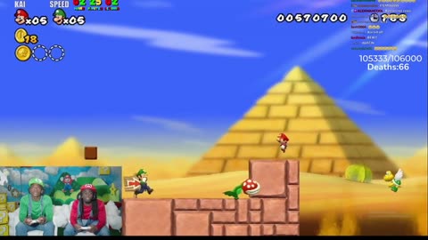 🔴🍄KAI X SPEED🍄SUPER MARIO BROS MARATHON🍄NOT ENDING UNTIL WE BEAT IT🍄