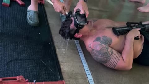 Why are you quitting? Special Operations Candidates conduct pre-dive training
