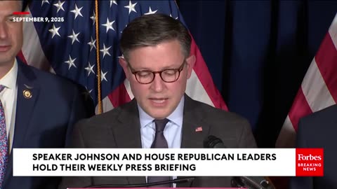 Speaker Johnson Rails Against Liberal Crime Policies After Iryna Zarutska's Killing In Charlotte, NC