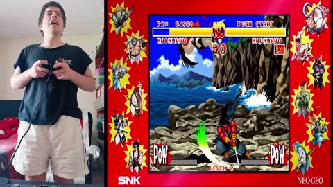 Epic_Games_Samurai_Shodown_1_NeoGeo_Collection_Haohmaru_Fight_2