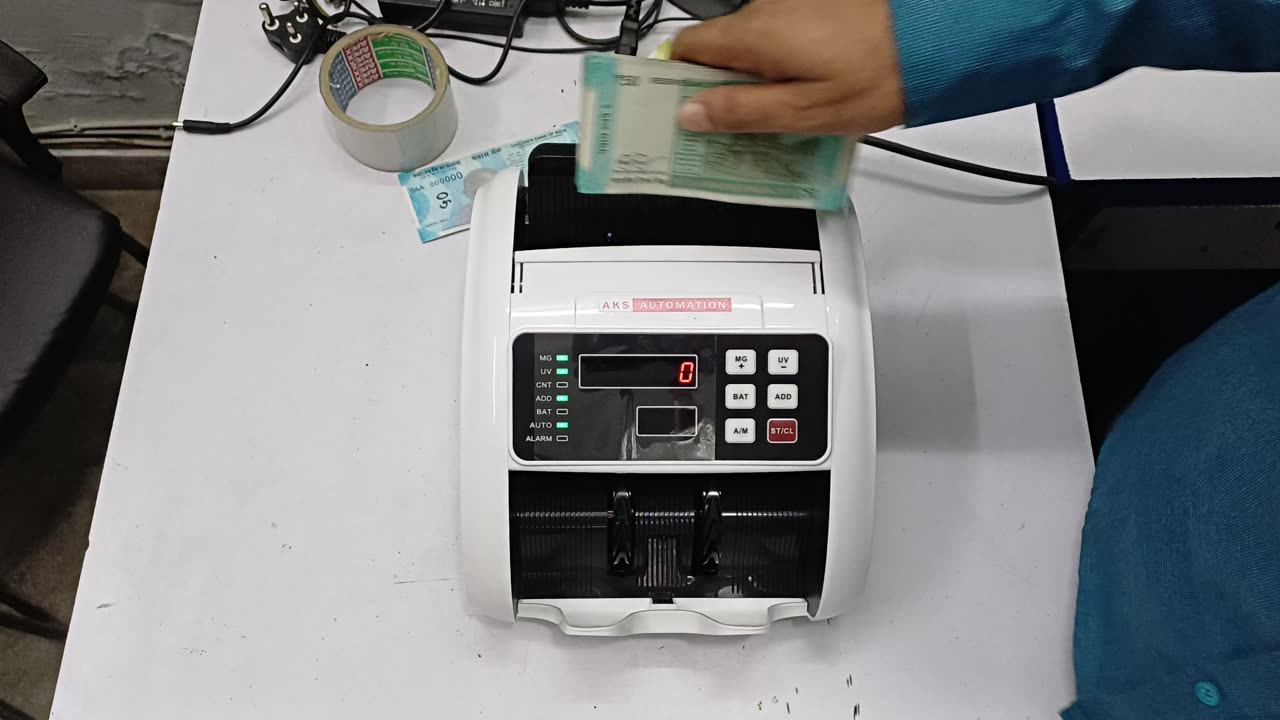 🌟 Cash Counting Machine Suppliers: Chennai (Delivered from Delhi) - AKS Automation 🌟