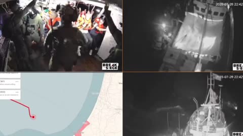 WATCH: Livestream footage captured the moment Israeli Navy forces