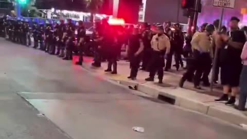 BREAKING: 🚨 Anti-ICE protests reach the Las Vegas Strip.