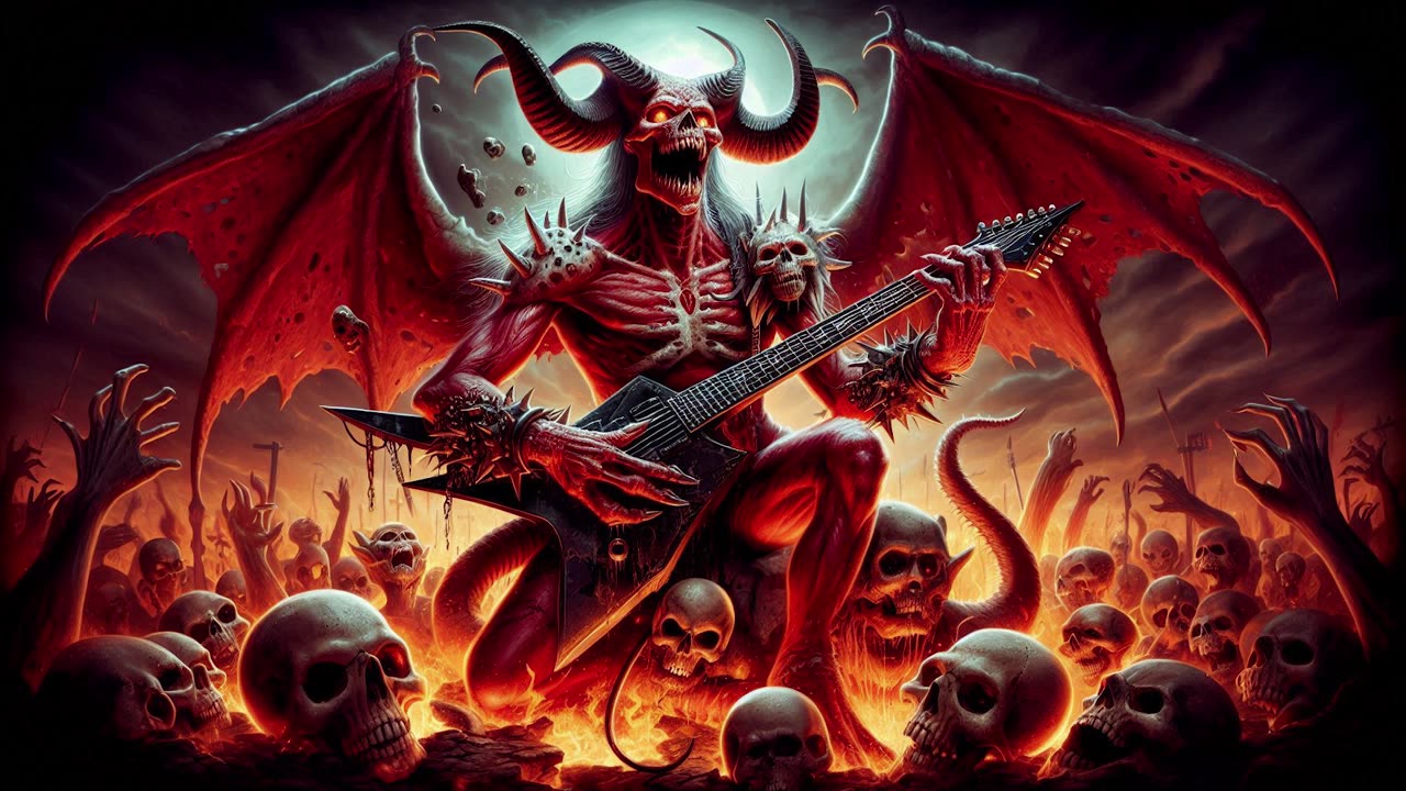 666 - Generic Satanic Metal Band - EP (part 2) (Ai Song)