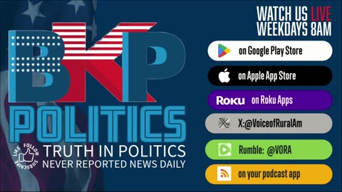 LIVESTREAM - Monday June 2, 2025 - 8:00am ET - Voice of Rural America with BKP