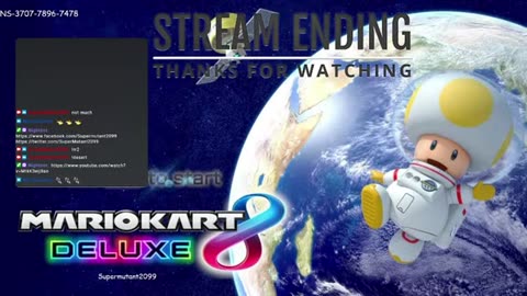 7_14_24 Edition of Mario Kart 8 Deluxe. Racing with @MysticGamer