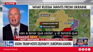 Matt Whitaker: President Trump is a peacemaker