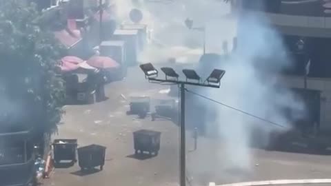 Bombing in Palestine