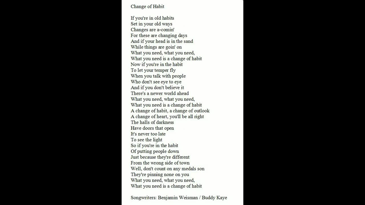 Before 2005 CHANGE OF HABIT by SRM edited