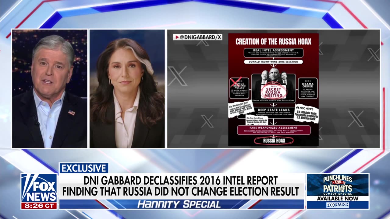 DOJ Must Investigate Obama-Era Coup Attempt, Says Tulsi Gabbard