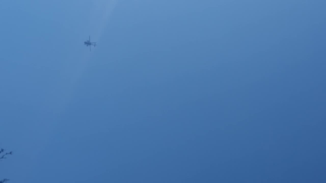 Marine Apache over my head
