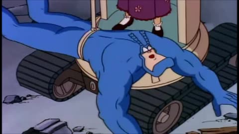 The Tick - S02E05 - Coach Fussell's Lament spanking