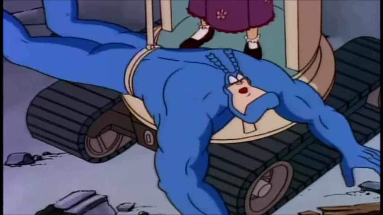 The Tick - S02E05 - Coach Fussell's Lament spanking