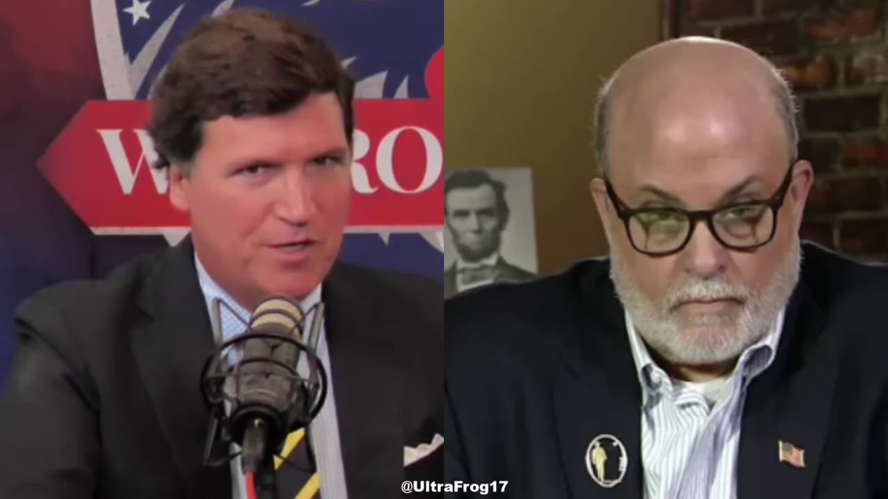 Tucker vs Mark Levin and Fox News