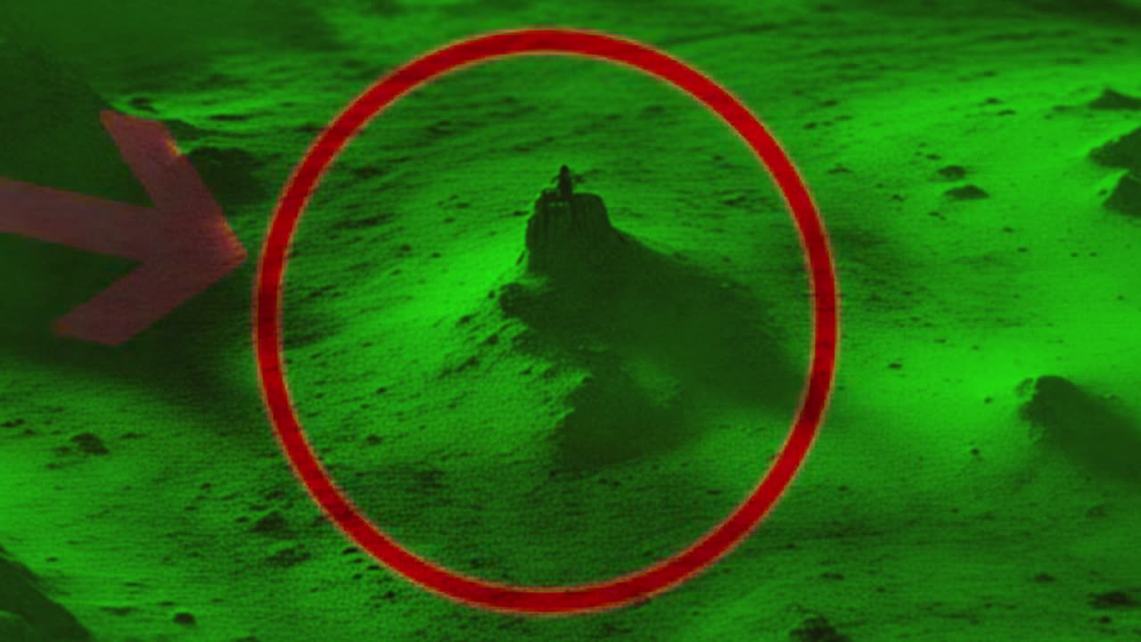 MOST MYSTERIOUS HUMAN FIGURE IN MARS