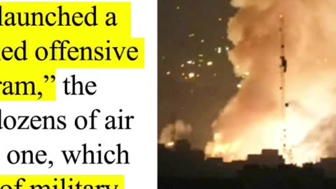 Israel Launches Preemptive Strikes on Iran's Nuclear Program