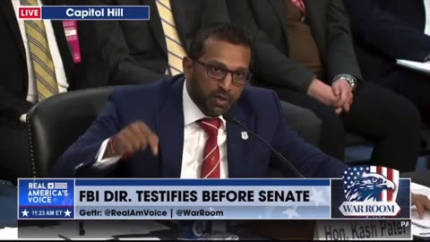 Kash Patel- do not put words in my mouth. We are on the record.