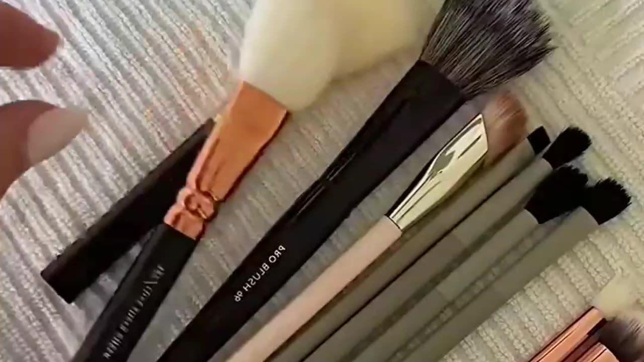 asmr makeup cleaning