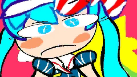 The Japanese Girl Miku Flash 8 Roblox Noob Animation #shorts