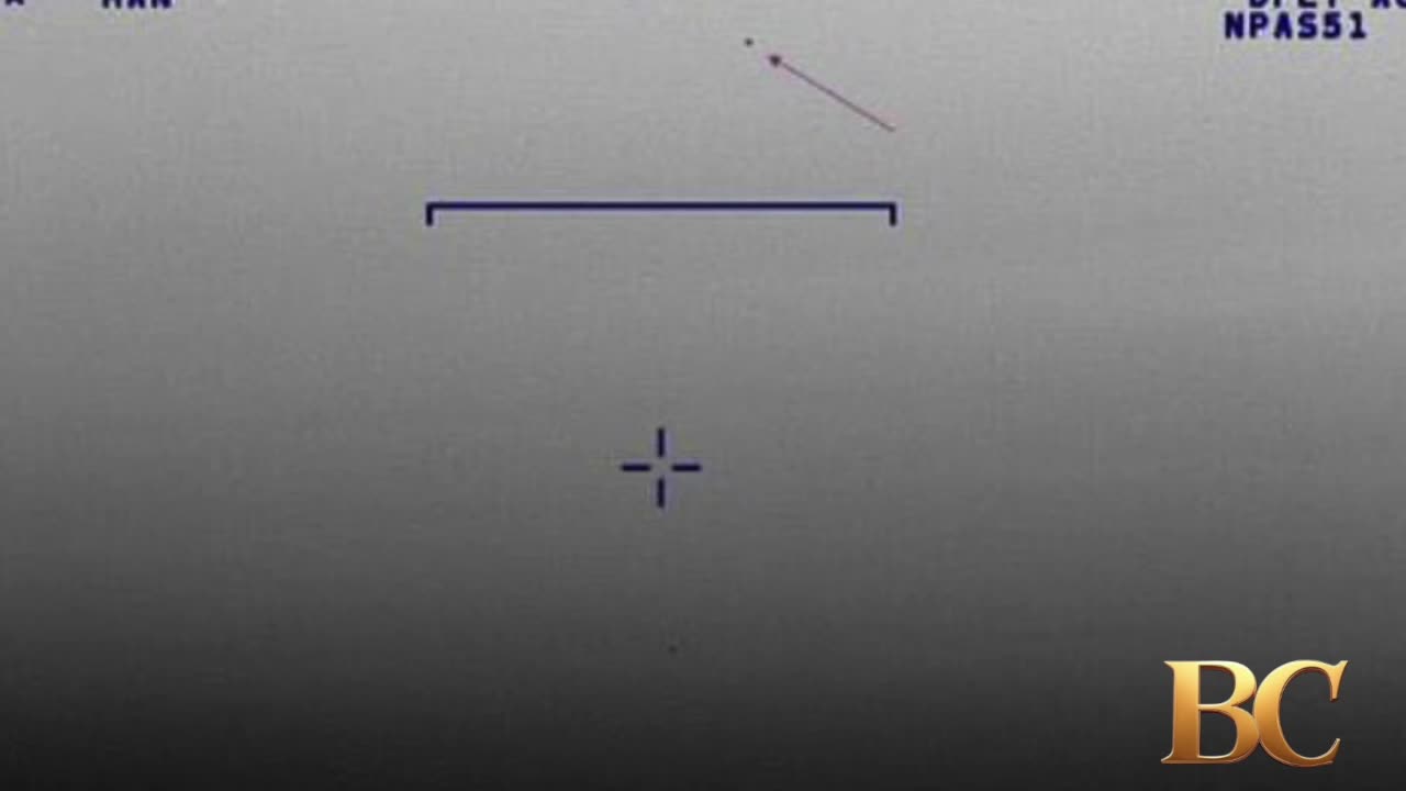 Police chopper forced to take evasive action after targeted by UFO over air base