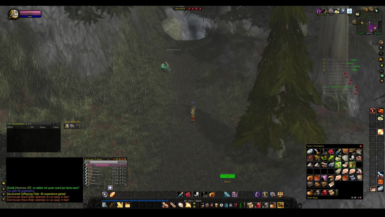 Turtle wow - The new server Ambershire - Paladin POV - Darkshore part 2