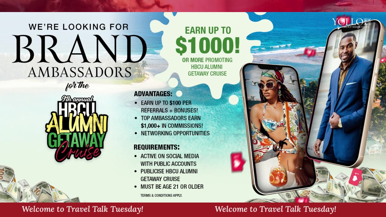 Travel Talk Tuesday with YOLLO - 4.22.2025 (LIVE)
