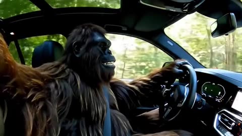 Bigfoot gets a brand new car.