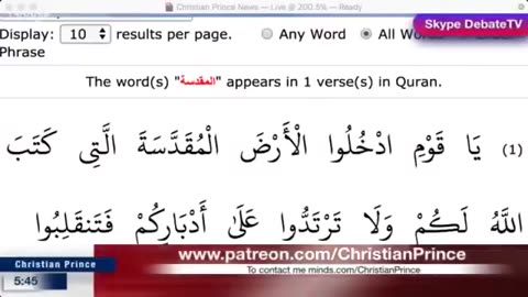 Christian prince Do you think muhammad was drunk at that day