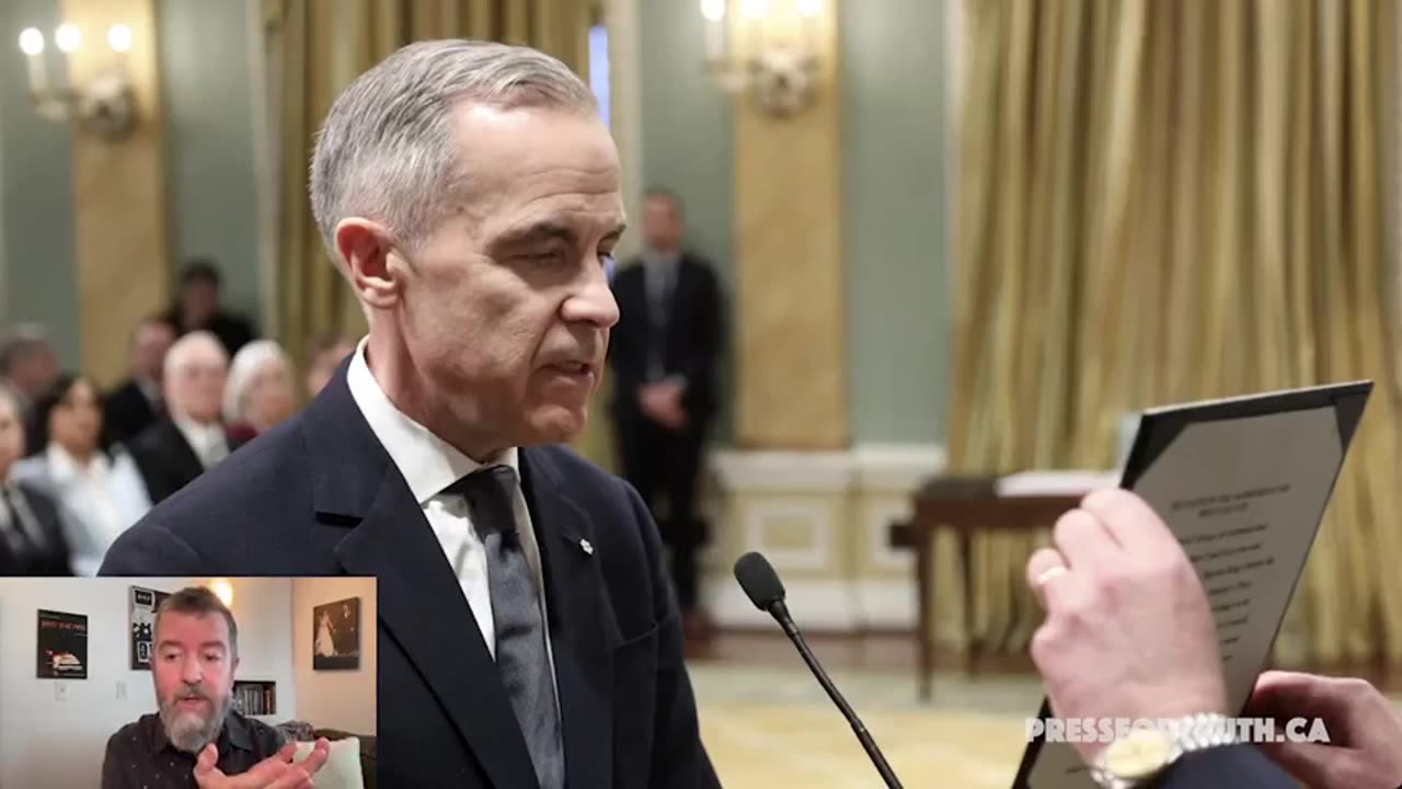 CARNEY (NWO) SWEARS OATH TO KING CHARLES - Corruption, Canada & Carney ALL Have Something in Common